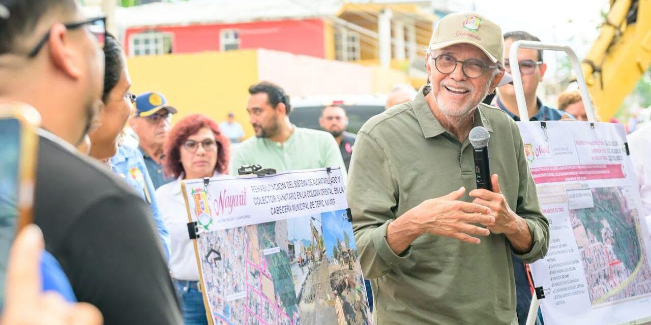Miguel Ángel Navarro impulsa obras para transformar la colonia Oriental de Tepic