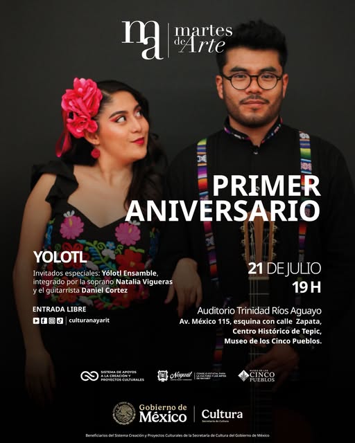 ¡Celebramos el primer aniversario de Martes de Artes!
