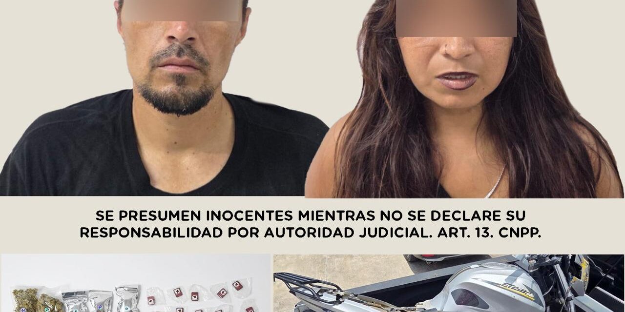 ¡EN FLAGRANCIA! FISCALÍA DETIENE A PROBABLES RESPONSABLES DE NARCOMENUDEO