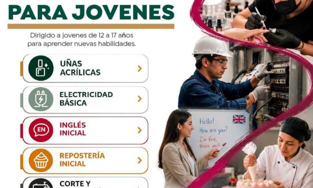 ¡APRENDE, CAPACÍTATE Y CRECE! INSCRÍBETE A LOS TALLERES DE DIF PILARES