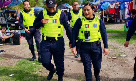 ¡REFUERZAN LA VIGILANCIA EN TIANGUIS Y ESPACIOS PÚBLICOS PARA MAYOR SEGURIDAD!