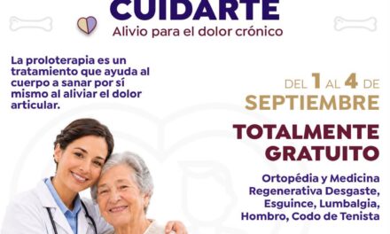 ¡ALIVIA EL DOLOR Y MEJORA TU CALIDAD DE VIDA! APROVECHA LA CAMPAÑA GRATUITA DE PROLOTERAPIA