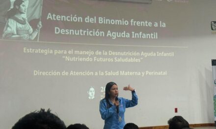 ¡NAYARIT FORTALECE LA PREVENCIÓN DE LA DESNUTRICIÓN INFANTIL! CAPACITAN A PERSONAL DE SALUD