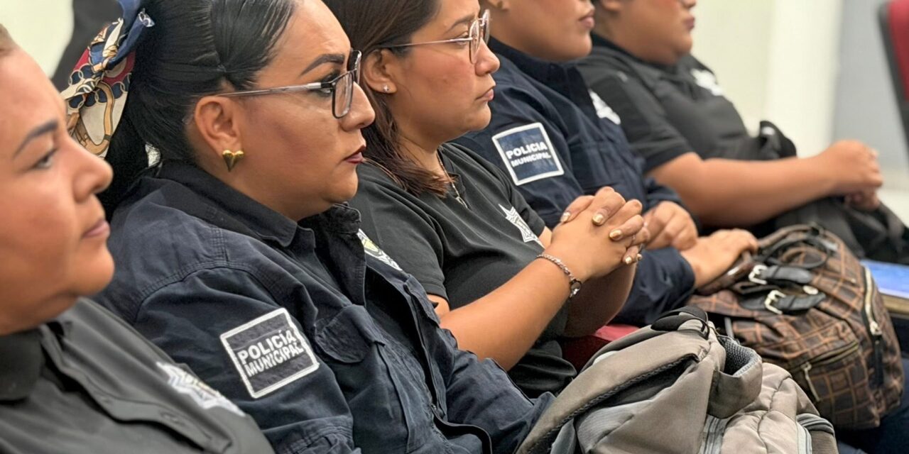 ¡REFUERZAN LA CAPACITACIÓN POLICIAL PARA ATENDER CASOS DE VIOLENCIA CONTRA LAS MUJERES!