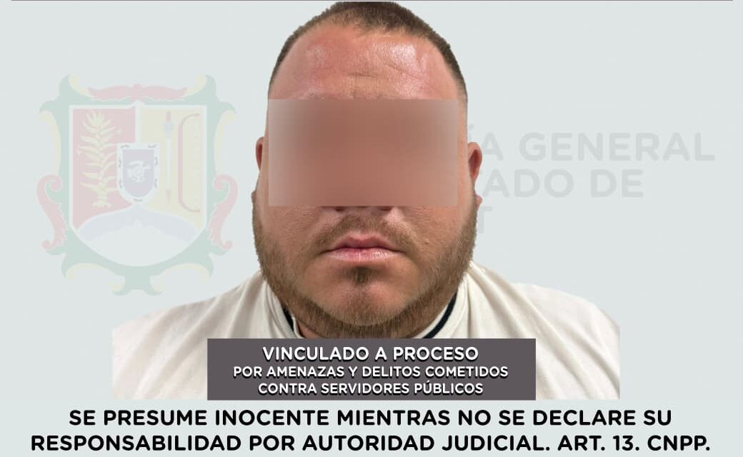 ¡VINCULADO A PROCESO POR AMENAZAS Y AGRESIONES CONTRA SERVIDORES PÚBLICOS!