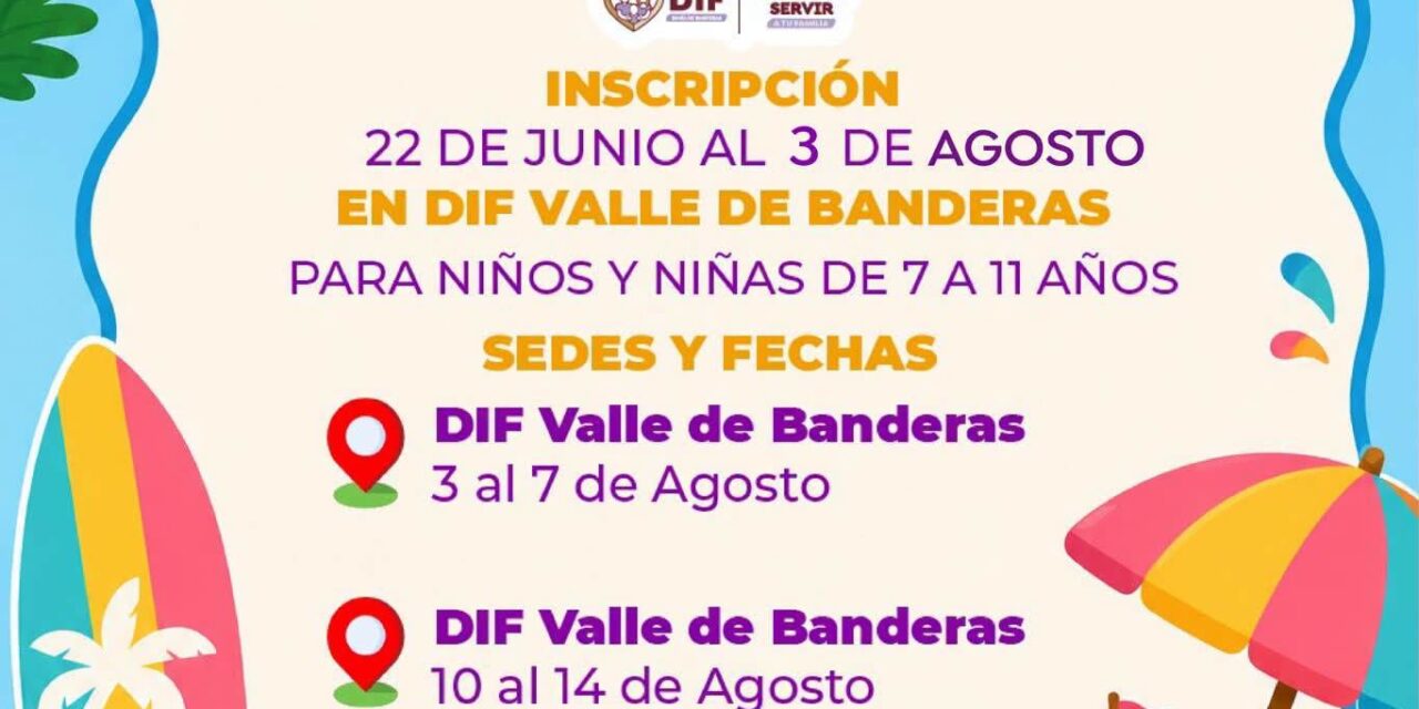 ¡VERANO DE DIVERSIÓN Y APRENDIZAJE EN DIF BAHÍA DE BANDERAS!