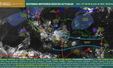 ¡ALERTA POR LLUVIAS INTENSAS EN NAYARIT! CONSULTA EL PRONÓSTICO DE HOY