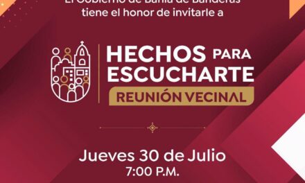 ¡HECHOS PARA ESCUCHARTE: TU VOZ CUENTA EN BAHÍA DE BANDERAS!