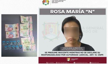 ¡VINCULAN A PROCESO A MUJER POR NARCOMENUDEO CON FINES DE VENTA!