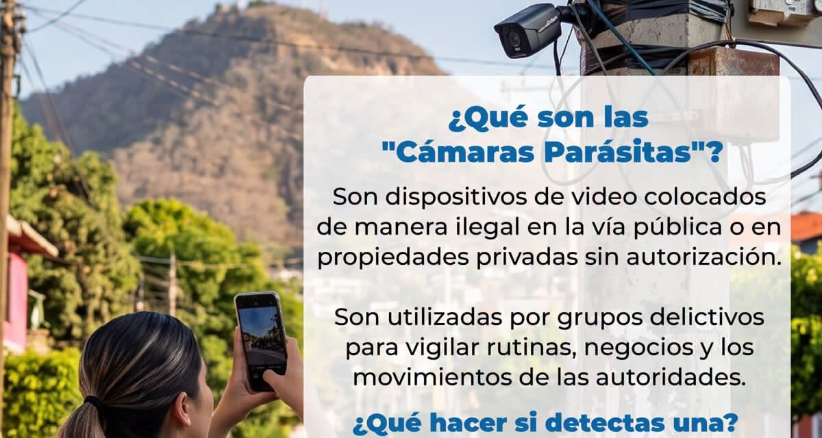 ¡CUIDADO CON LAS CÁMARAS PARÁSITAS! IDENTIFICA, REPORTA Y PROTEGE TU SEGURIDAD