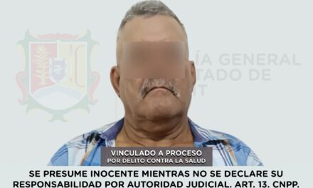 ¡VINCULAN A PROCESO A PERSONA POR NARCOMENUDEO CON FINES DE VENTA EN COMPOSTELA!