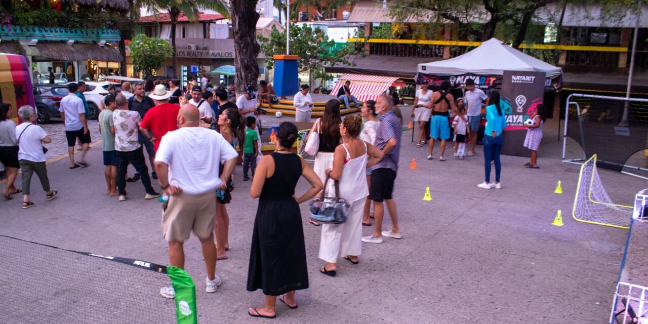 ¡LA CARAVANA FUTBOLERA NAYARIT LLENA DE EMOCIÓN EL PUEBLO MÁGICO DE SAYULITA!