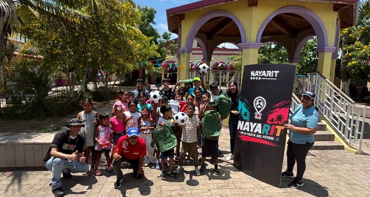 ¡LA CARAVANA FUTBOLERA NAYARIT LLEGA AL PUEBLO MÁGICO DE MEXCALTITÁN!