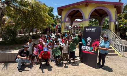 ¡LA CARAVANA FUTBOLERA NAYARIT LLEGA AL PUEBLO MÁGICO DE MEXCALTITÁN!