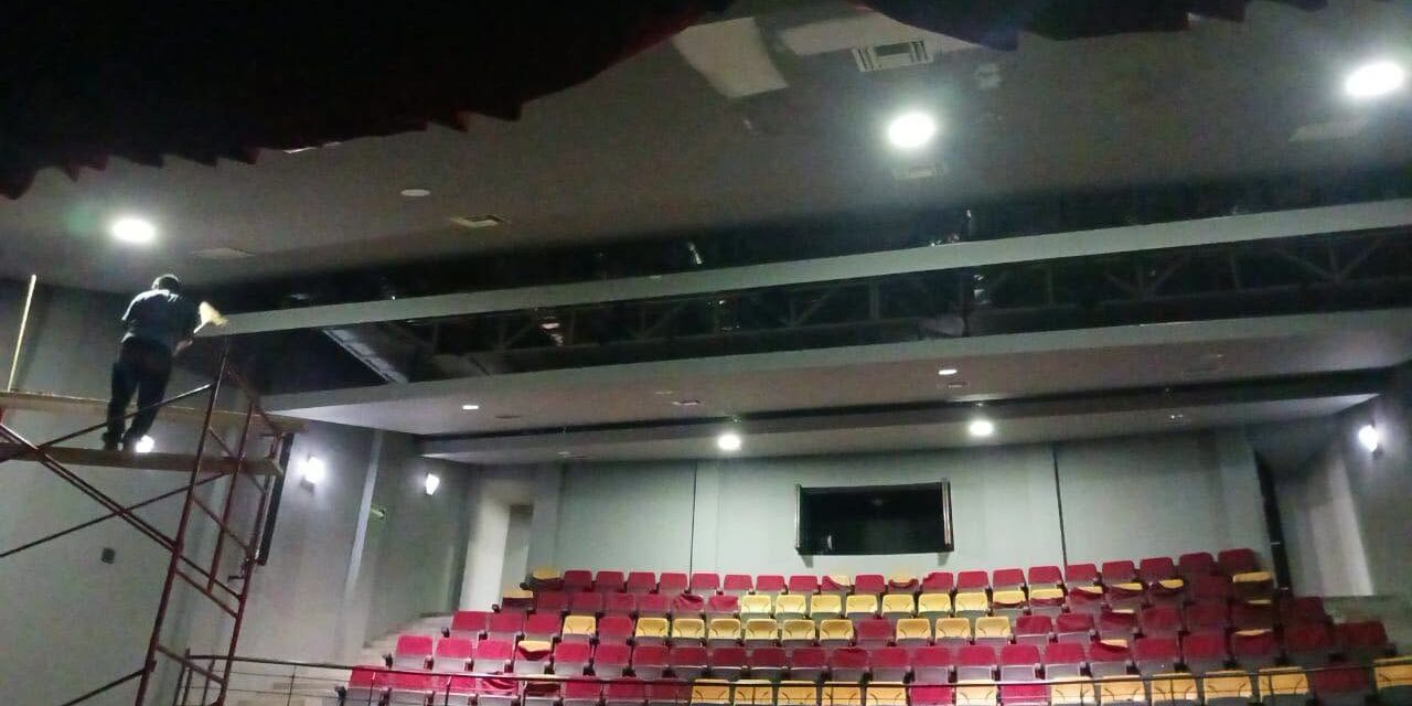 ¡EL TEATRO MUNICIPAL SE RENUEVA PARA BRINDAR MEJORES ESPECTÁCULOS!