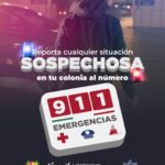 ¡MANTENTE ALERTA! REPORTA PERSONAS SOSPECHOSAS Y AYUDA A PREVENIR DELITOS