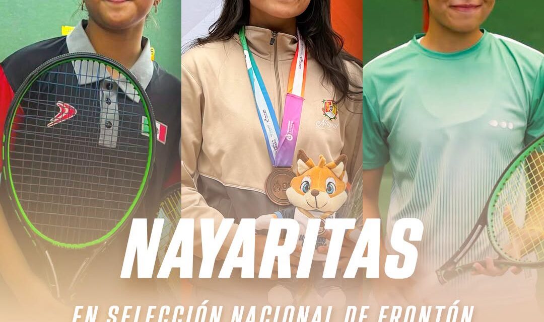 ¡TRES NAYARITAS REPRESENTARÁN A MÉXICO EN LA COPA PANAMERICANA DE FRONTÓN!
