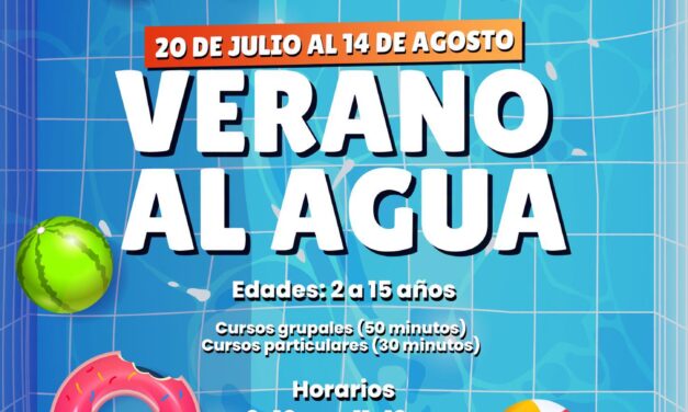 ¡ESTE VERANO, APRENDE A NADAR EN «VERANO AL AGUA»!