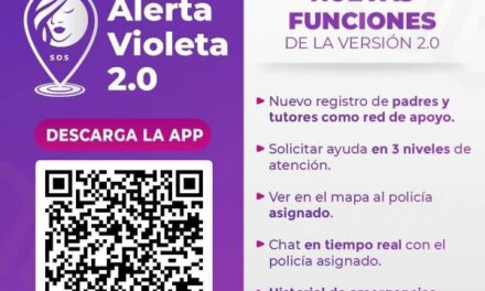 ¡ALERTA VIOLETA 2.0 FORTALECE LA SEGURIDAD DE LAS MUJERES!