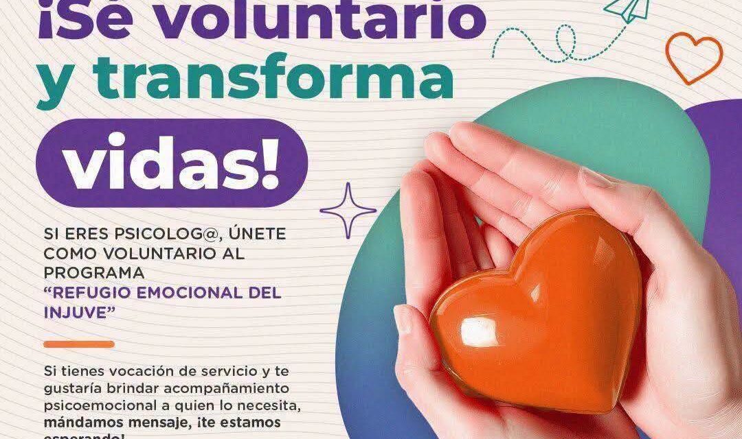 ¡ÚNETE COMO VOLUNTARIO Y TRANSFORMA VIDAS!