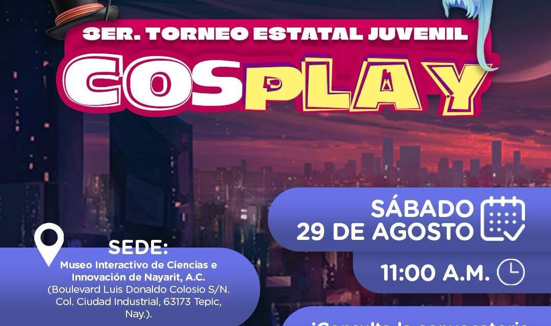 ¡ÚLTIMOS DÍAS PARA PARTICIPAR EN EL TORNEO DE COSPLAY!