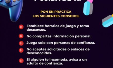 ¡VACACIONES SEGURAS! DISFRUTA LOS VIDEOJUEGOS CON RESPONSABILIDAD