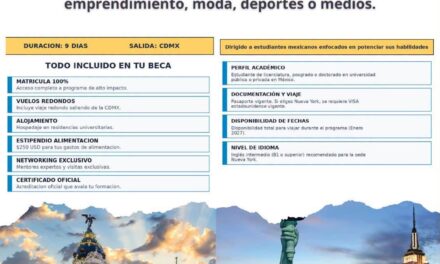¡IMPULSA TU TALENTO CON UNA BECA INTERNACIONAL EN MADRID O NUEVA YORK!