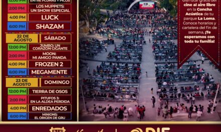 ¡CINE GRATIS EN LA LOMA PARA DISFRUTAR EN FAMILIA!