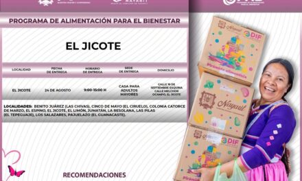 ¡YA LLEGÓ EL PROGRAMA DE ALIMENTACIÓN PARA EL BIENESTAR!