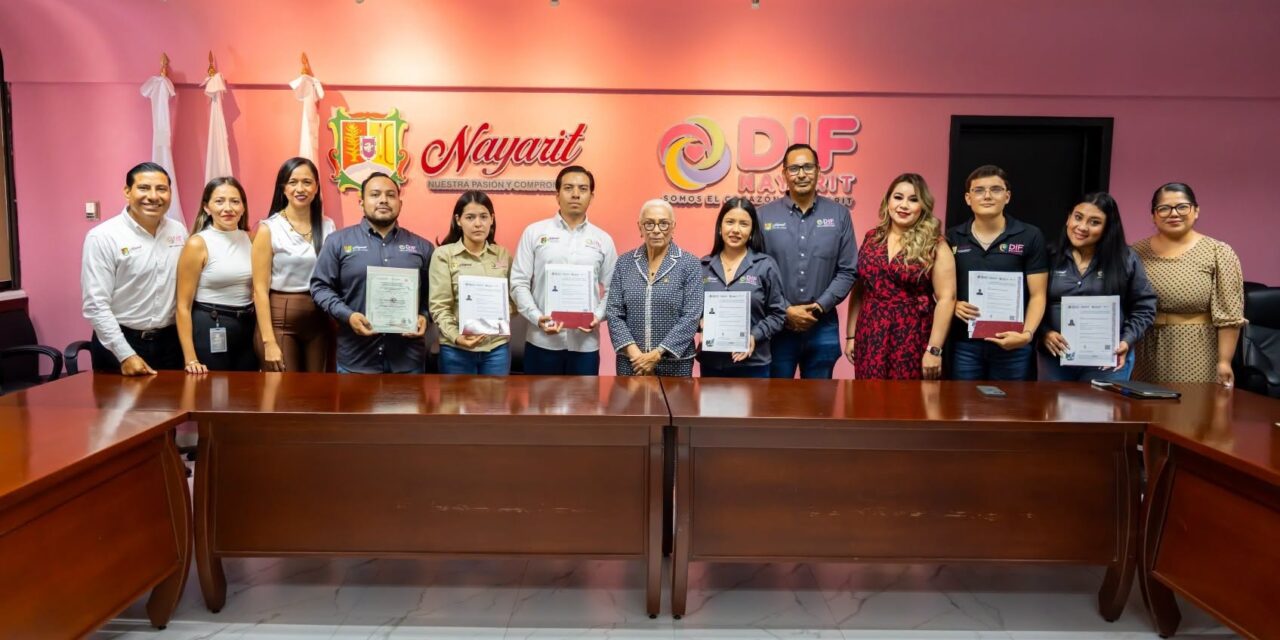 ¡DIF NAYARIT FORTALECE LA PROFESIONALIZACIÓN DE SU PERSONAL!
