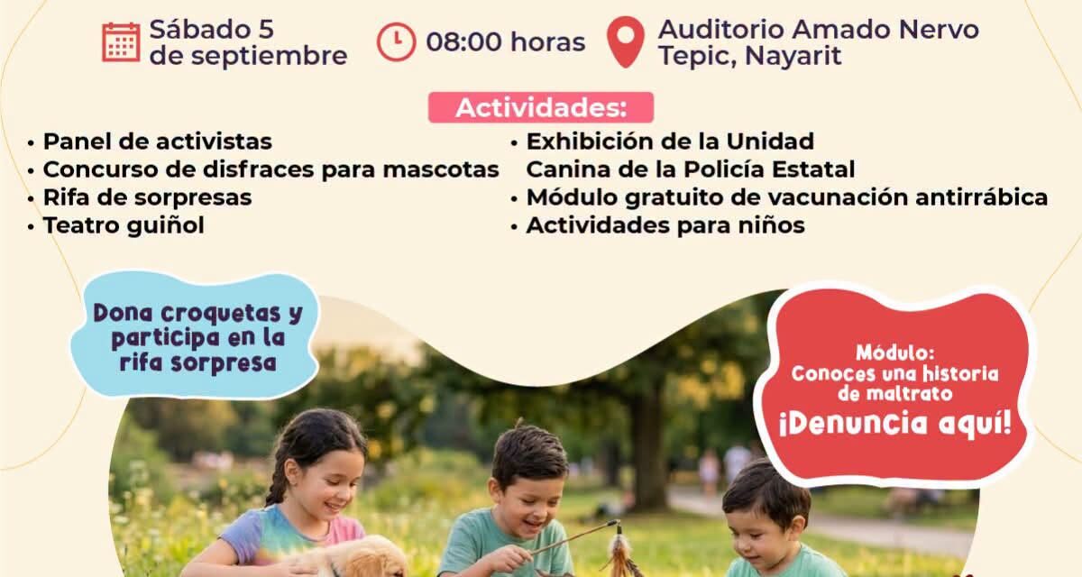 ¡NAYARIT IMPULSA CAMPAÑA PERMANENTE CONTRA EL MALTRATO ANIMAL!