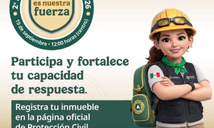 ¡PREPÁRATE Y PARTICIPA EN EL SEGUNDO SIMULACRO NACIONAL 2026!