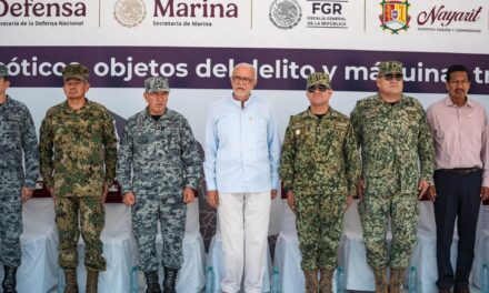 ¡NAYARIT DESTRUYE NARCÓTICOS Y OBJETOS DEL DELITO!