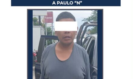 ASEGURAN A UNA PERSONA DURANTE OPERATIVO EN TEPIC