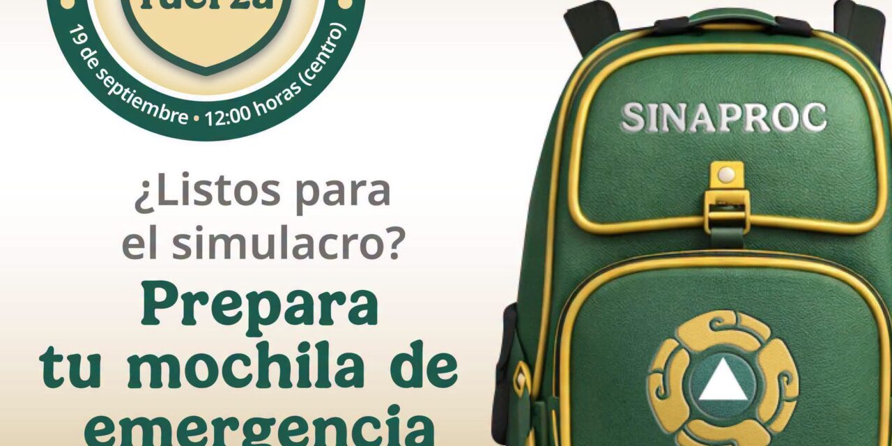 ¡PARTICIPA EN EL SEGUNDO SIMULACRO NACIONAL 2026!