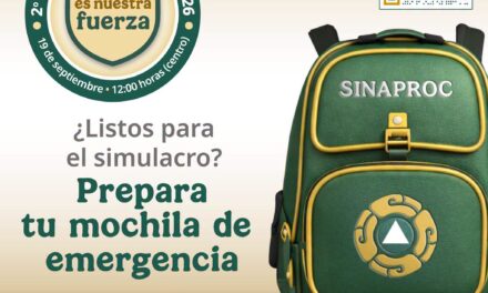 ¡PARTICIPA EN EL SEGUNDO SIMULACRO NACIONAL 2026!