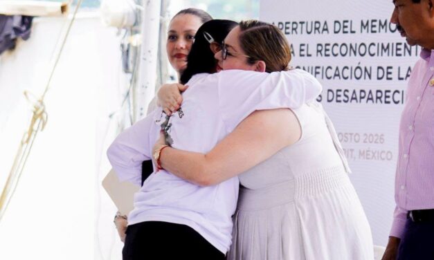 INAUGURAN MEMORIAL PARA PERSONAS DESAPARECIDAS EN NAYARIT