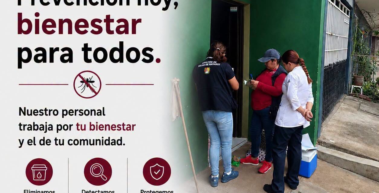 ¡MANTÉN TU CASA LIBRE DE CRIADEROS Y PREVIENE EL DENGUE!