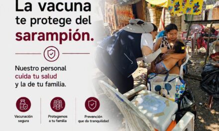 ¡QUE LA DUDA NO SEA UN RIESGO: VACÚNATE CONTRA EL SARAMPIÓN!