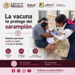 ¡QUE LA DUDA NO SEA UN RIESGO: VACÚNATE CONTRA EL SARAMPIÓN!