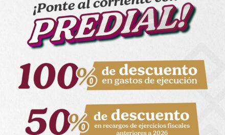 DESCUENTOS EN PAGO DEL PREDIAL