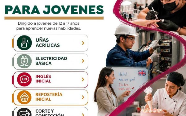 ¡APRENDE, CAPACÍTATE Y CRECE! INSCRÍBETE A LOS TALLERES DE DIF PILARES