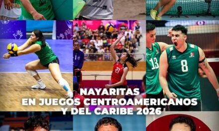 Deportistas nayaritas ponen en alto a México en los Juegos Centroamericanos y del Caribe