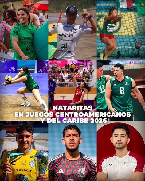 Deportistas nayaritas ponen en alto a México en los Juegos Centroamericanos y del Caribe