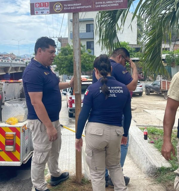 ¡INSTALAN SEÑALIZACIÓN PREVENTIVA EN ZONAS DE INUNDACIÓN PARA PROTEGER A LA POBLACIÓN!
