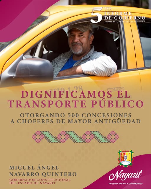 ¡500 CONCESIONES PARA CHOFERES CON MAYOR ANTIGÜEDAD!