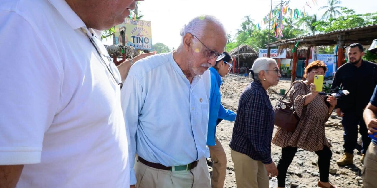 MIGUEL ÁNGEL NAVARRO ANUNCIA REHABILITACIÓN DEL CAMINO A PLAYA LAS ISLITAS