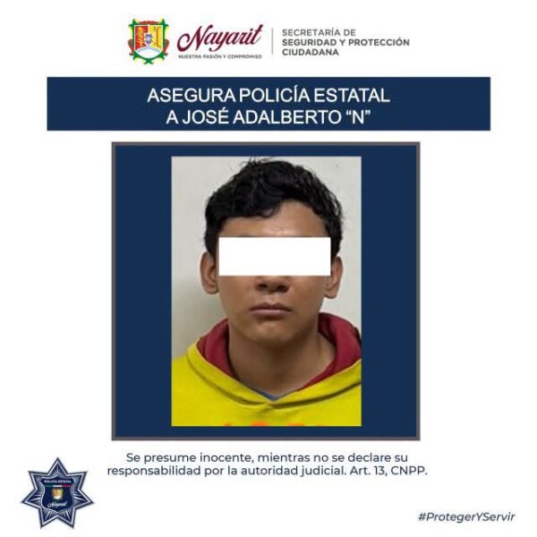 SSPC ASEGURA A TRES PERSONAS Y RECUPERA VEHÍCULO CON REPORTE DE ROBO EN TEPIC