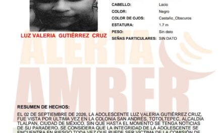 ¡AYÚDANOS A ENCONTRARLA!