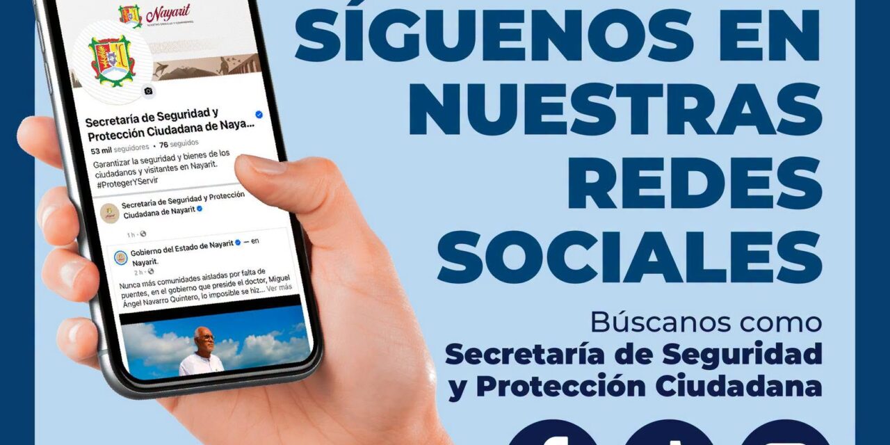 ¡CONECTA CON LA SSPC Y MANTENTE INFORMADO!